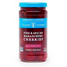 Tillen Farms Fire and Spiced Maraschino Cherries 13.5oz