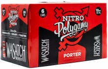 Wasatch Polygamy Porter 6pk 12oz Can