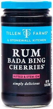 Tillen Farms Rum Bada Bing Cherries 13.5oz