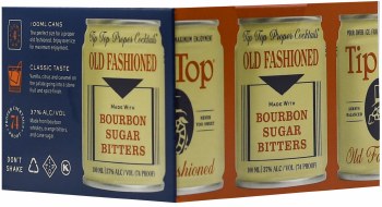 Tip Top Cocktails Old Fashioned 4pk 100ml Can