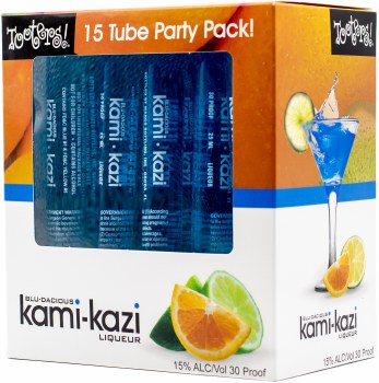 Tooters Kami-kazi Party Pack 15pk Tube Shots