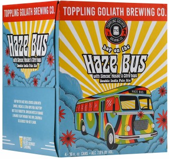 Toppling Goliath Haze Bus Double IPA 4pk 16oz Can