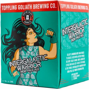 Toppling Goliath Intergalactic Warrior IPA 4pk 16oz Can