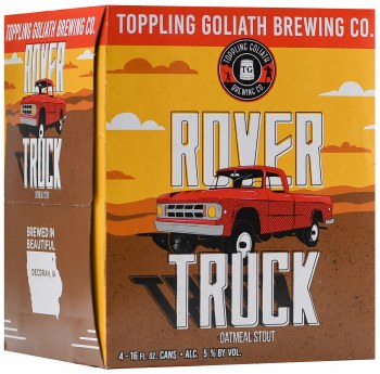 Toppling Goliath Rover Truck Oatmeal Stout 4pk 16oz Can