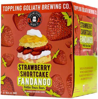 Toppling Goliath Strawberry Shortcake Fandango 4pk 16oz Can