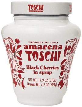 Amarena Toschi Black Cherries 17.9oz