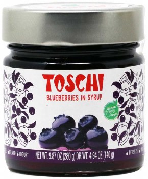 Toschi Candied Blueberries 10oz