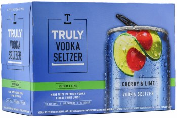 Truly Cherry Lime Vodka Seltzer 8pk 12oz Can