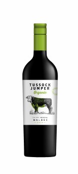 Tussock Jumper Organic Malbec 750ml