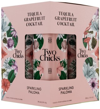 Two Chicks Sparkling Paloma 4pk 355ml Can