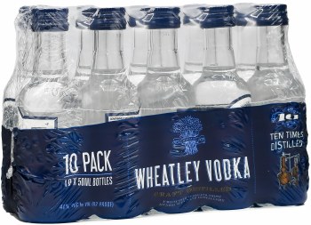 Wheatley Vodka 10pk 50ml