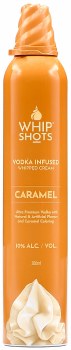 Whipshots Vodka Caramel Whipped Cream 200ml Can