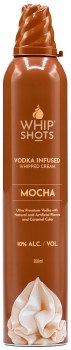 Whipshots Vodka Mocha Whipped Cream 200ml Can