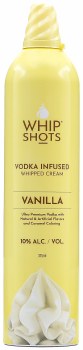 Whipshots Vodka Vanilla Whipped Cream 375ml Can