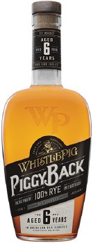 Whistlepig Piggyback 6yr Rye 750ml