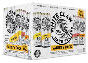 White Claw Hard Seltzer Variety Pack #2 12pk 12oz Can