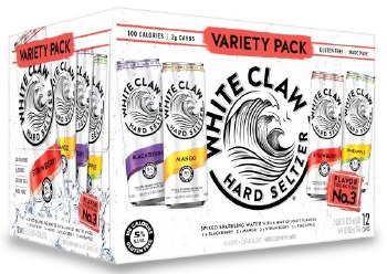 White Claw Hard Seltzer Variety Pack #3 12pk 12oz Can
