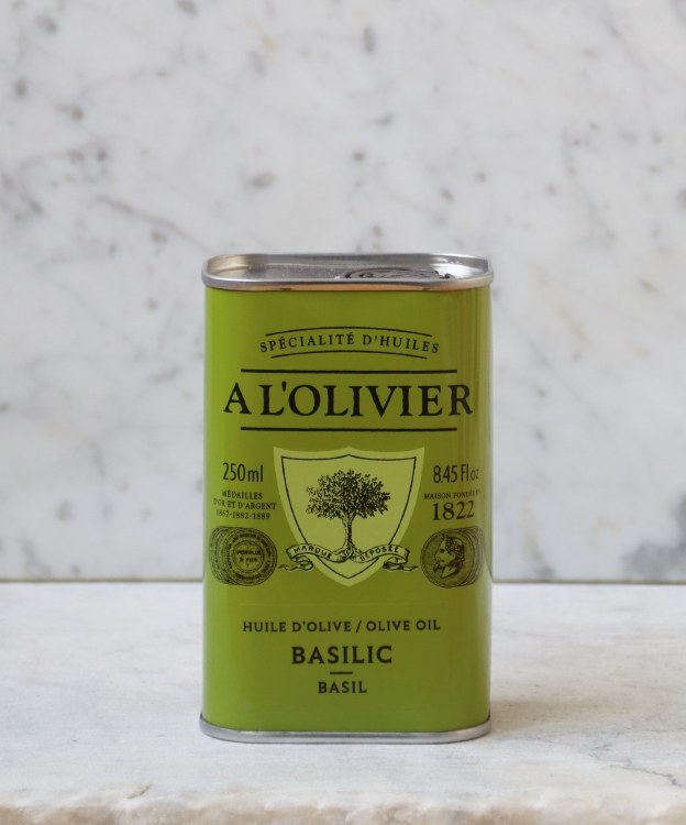 A L'Olivier Basil Infused Olive Oil, 250ml