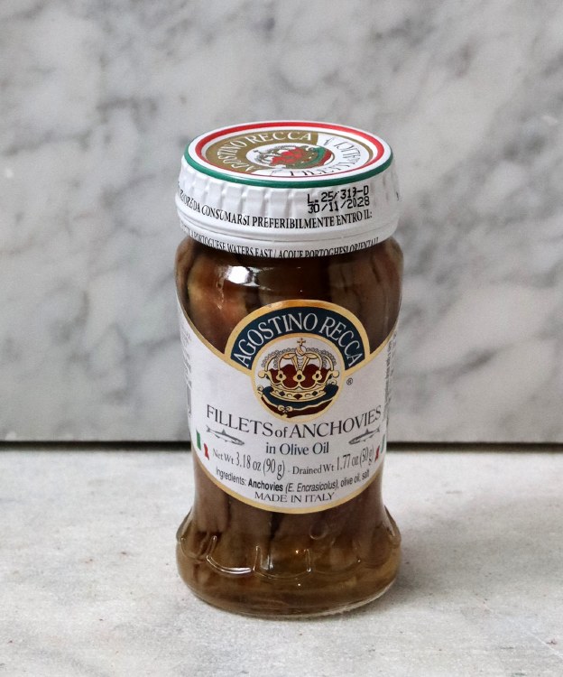 Agostino Recca Anchovies in Olive Oil, 100g