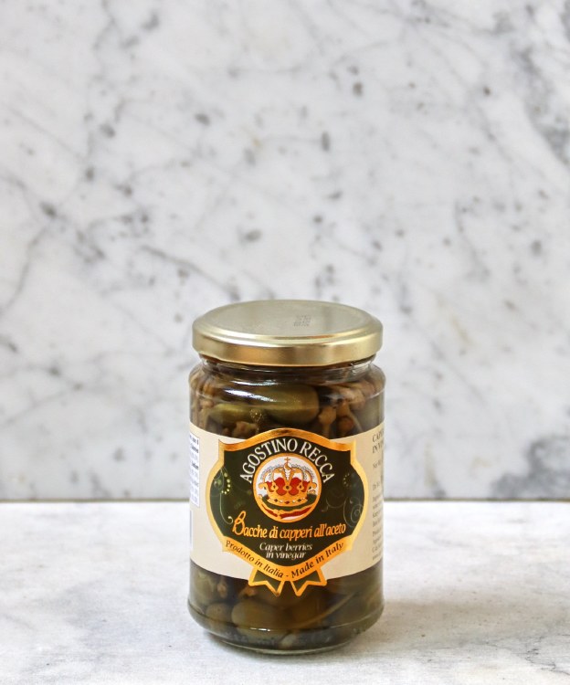 Agostino Recca Caperberries, 490g