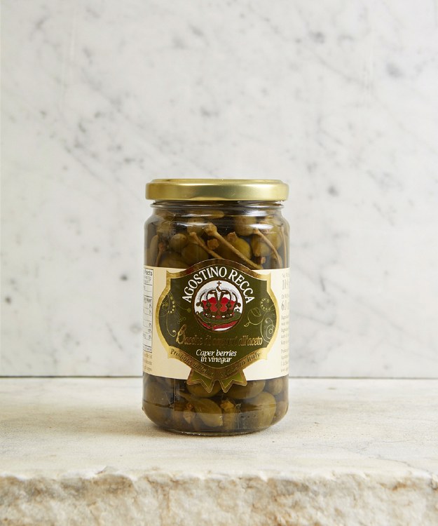 Agostino Recca Caperberries, 490g