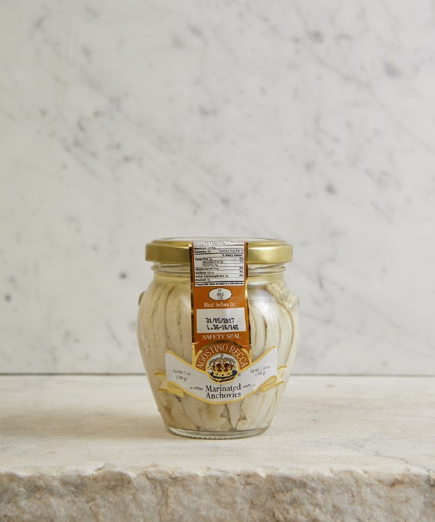 Agostino Recca White Anchovies, 200g