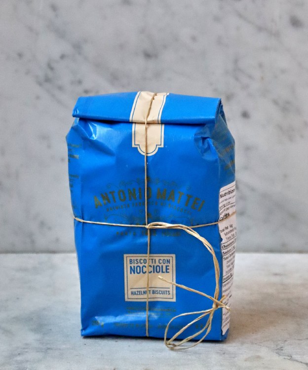 Antonio Mattei Hazelnut Biscotti, 250g