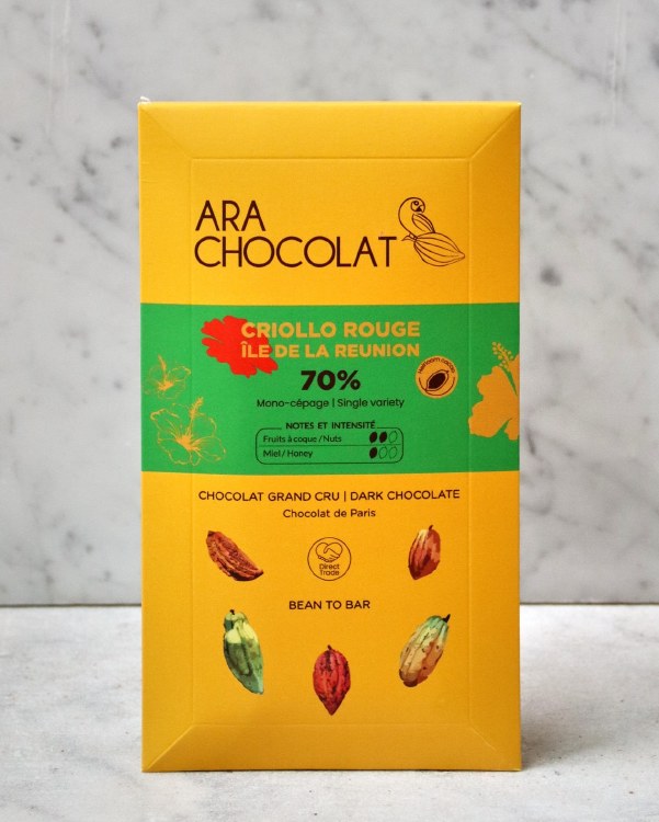 Ara Chocolat Criollo Rouge 70% Bar, 58g