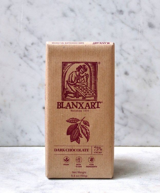 Blanxart 75% Dark Chocolate, 150g