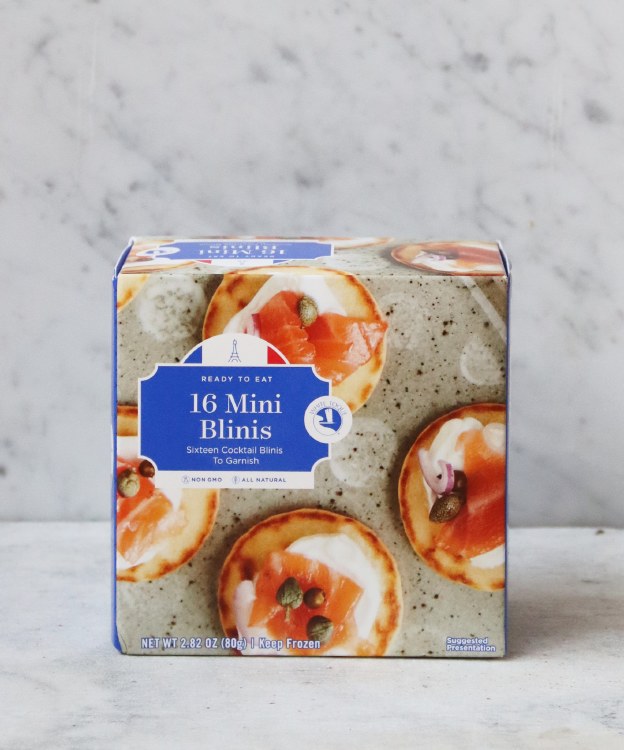 White Toque Blini, 16pk
