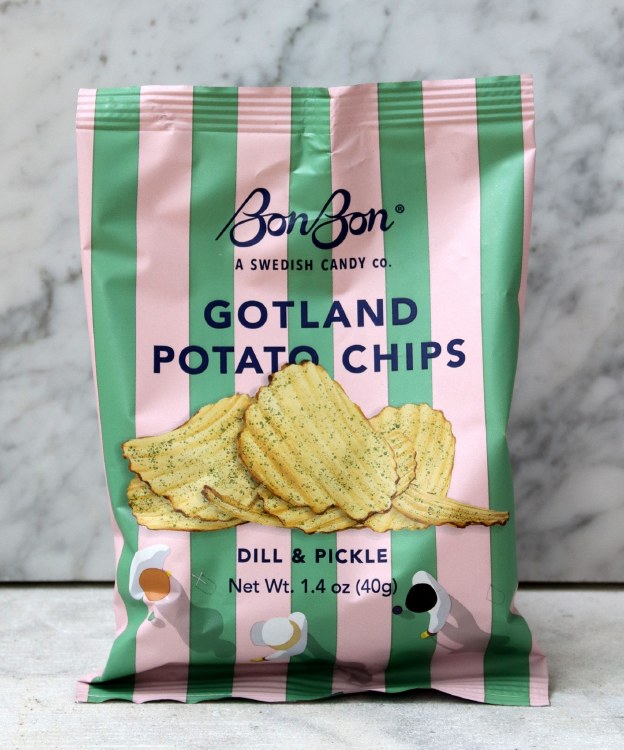 BonBon Gotland Potato Chips Dill & Pickle, 40g