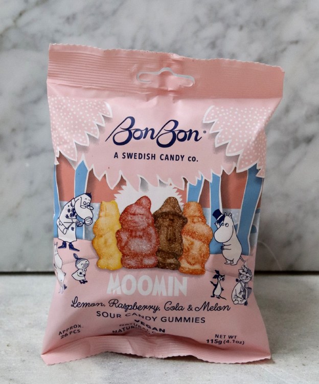 BonBon Moomin Sour Candy Gummies, 115g
