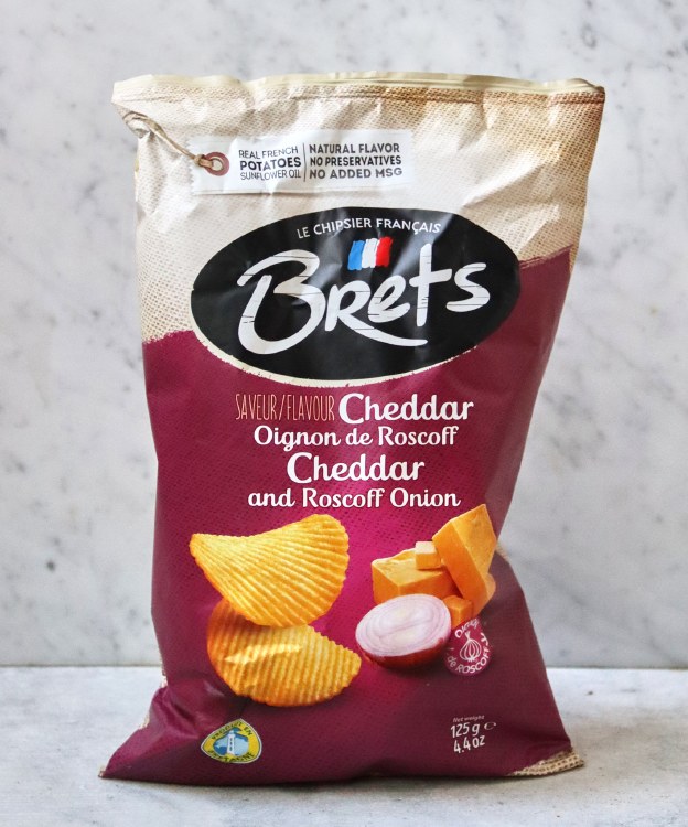 Bret's Cheddar Onion Chips, 125g