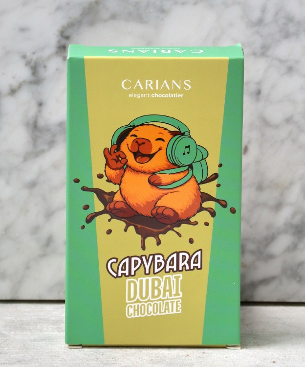 Carians Capybara Dubai Chocolate, 100g