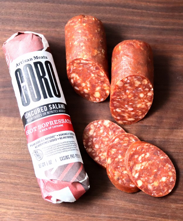 Coro by Salumi Hot Sopressata, 5oz