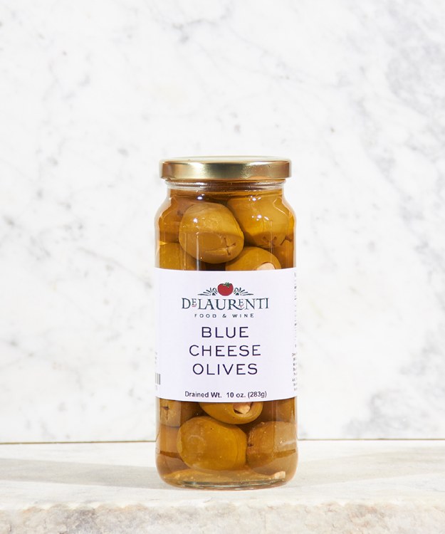 DeLaurenti Blue Cheese Olives, 10oz