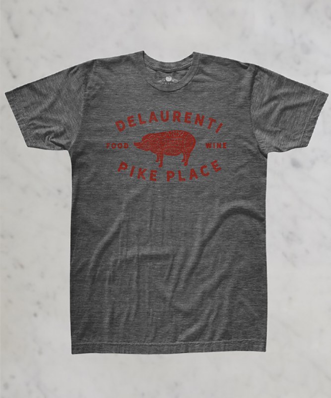 DeLaurenti Classic Pig T-Shirt