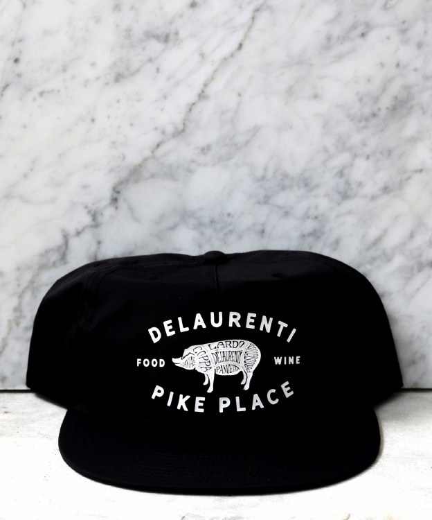 Delaurenti Surf Hat, Summer Black