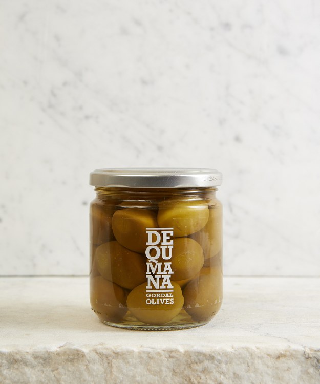 Dequemana Gordal Olives, 12oz
