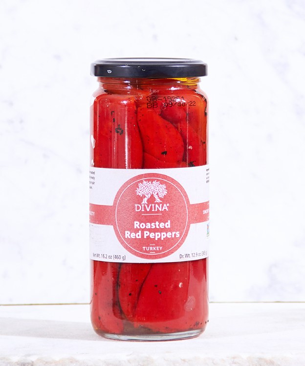 Divina Roasted Red Peppers, 16.2oz