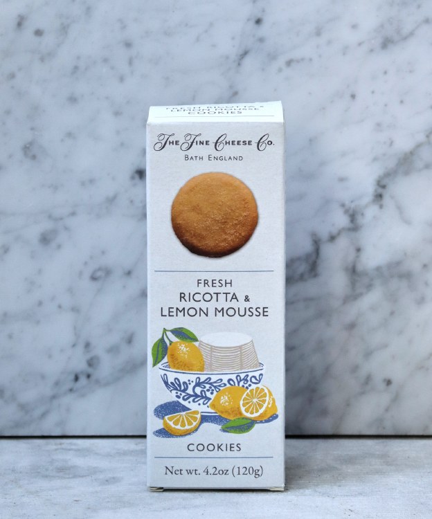 The Fine Cheese Co Fresh Ricotta & Lemon mousse Cookies, 290g