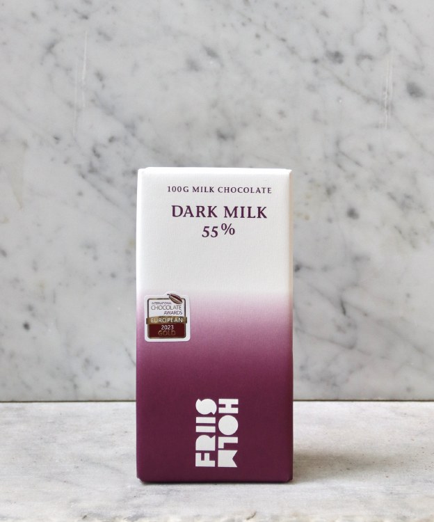 Friis Holm Dark Milk 55% Bar, 100g