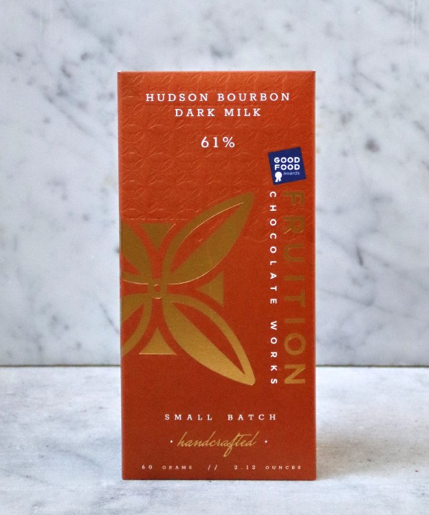 Fruition Bourbon Dark Milk 61% Bar, 60g