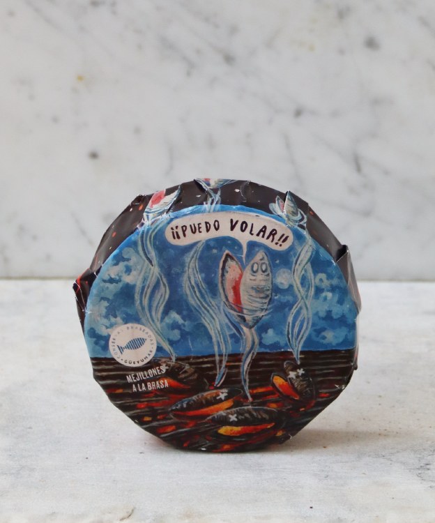 Güeyu Mar Grilled Small Mussels in Marinade Sauce, 95g