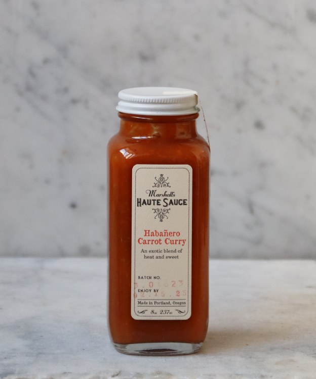 Marshall's Habanero Carrot Curry Sauce, 8oz
