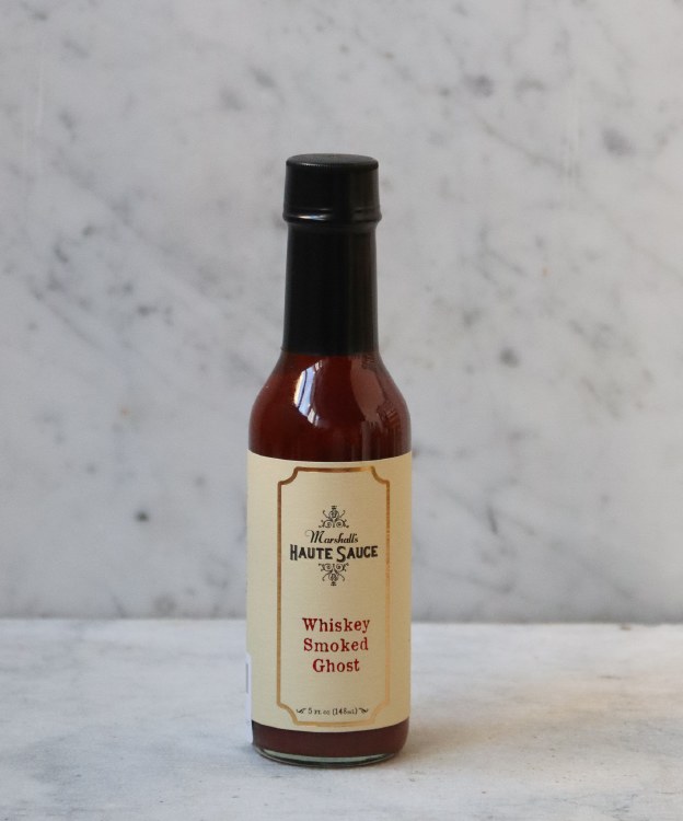 Marshall's Whiskey Smoked Ghost Pepper Sauce, 5oz