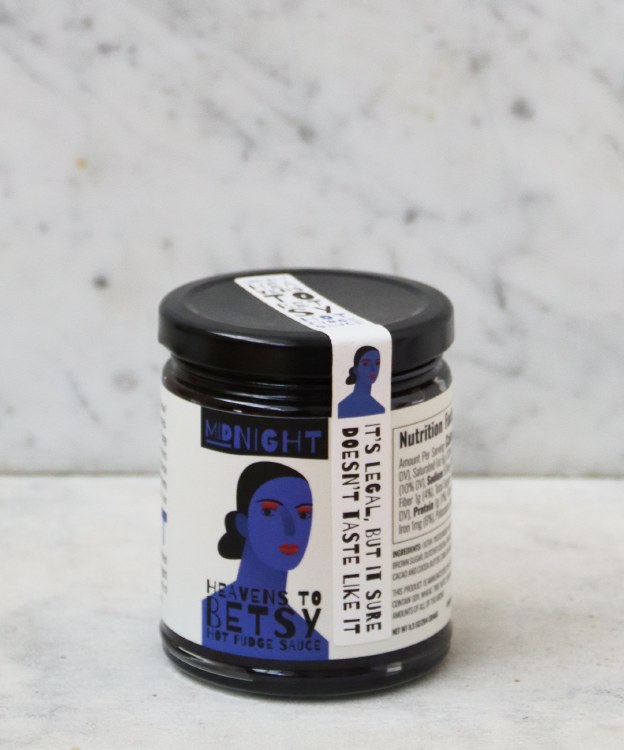 Heaven's to Betsy Midnight Dark Chocolate Sauce, 9.3oz
