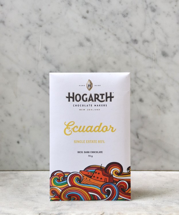 Hogarth Ecuador 85% Bar, 70g