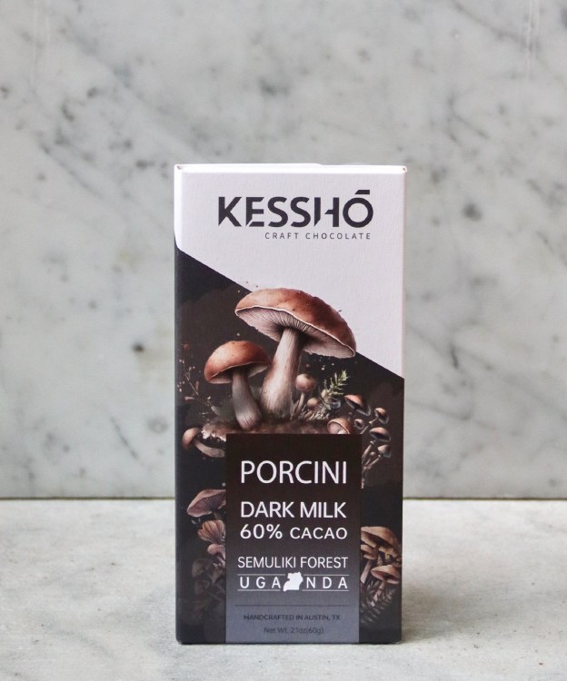 Kessho Porcini 60% Bar, 60g