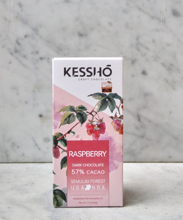 Kessho Rasberry 57% Bar, 60g